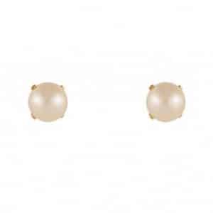 Pendientes de Oro con perla Cultivada