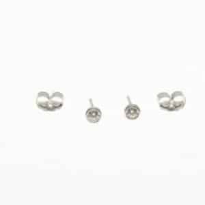 PENDIENTES DE PLATA 3mm