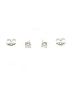 PENDIENTES DE PLATA 4mm