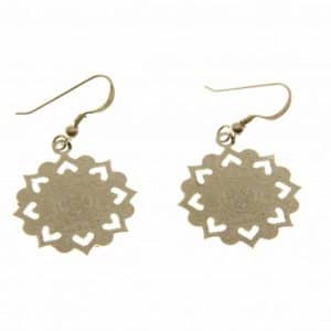 PENDIENTES DE PLATA MANDALA