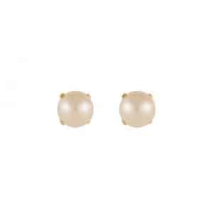 pendientes perla cultivada 7mm