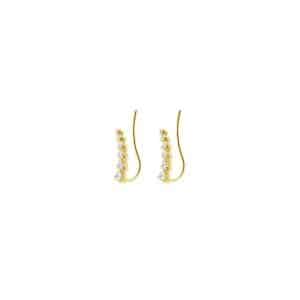 Pendientes Trepador en oro
