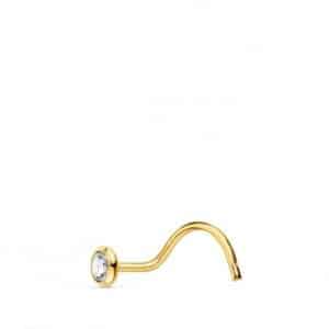 PIERCING DE ORO DE NARIZ