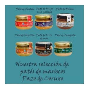 Selección de Patés de Marisco (Pazo de Coruxo)