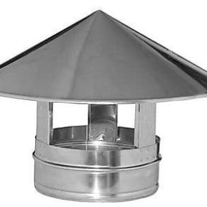 sombrero chimenea tubo acero inox 110 dinak