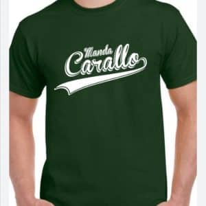 CAMISETA MANDA CARALLO VERDE