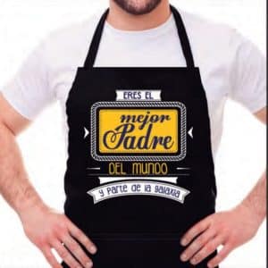 DELANTAL PAPÁ ERES EL MEJOR