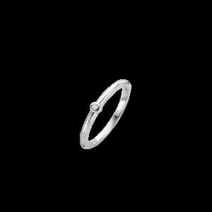 Ti Sento Anillo de Plata