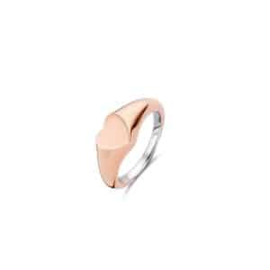 Ti Sento Anillo de Plata Rosé