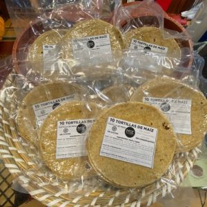 Tortillas de Maíz Mexicanas artesanas