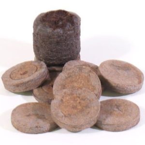 PASTILLA DE TURBA Ø4MM 25 PIEZAS
