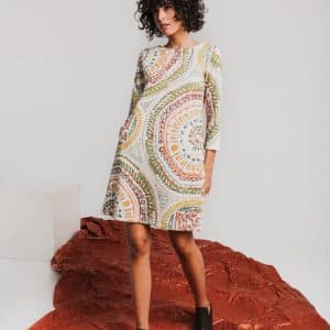 Vestido en A (Corto) 42 Aceite
