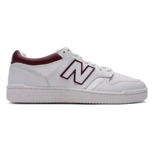 Zapatillas New Balance BB480LDB - White Burgundy