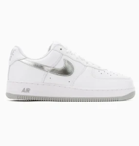 Zapatillas Nike Air Force One Low Retro - White Silver