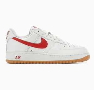 Zapatillas Nike Air Force One Low Retro - White , University Red