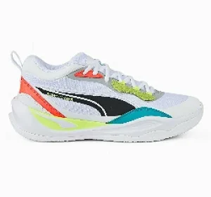 Zapatillas Puma Playmaker Pro Junior - White Multicolor