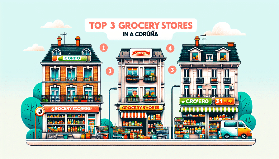 Mejores 3 tiendas de alimentación en A Coruña