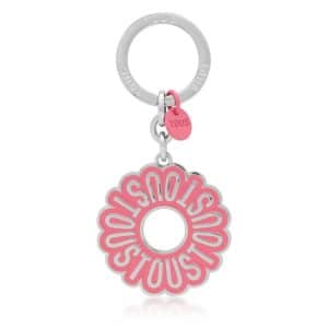 Llavero Tous Circle Logo Rosa