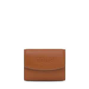 Tous Billetera Pequeña Pocket Bloom Camel