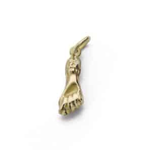 18K COLGANTE ORO AMARILLO PUÑO MANO PEQUEÑA