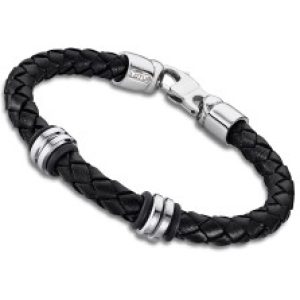 PULSERA CUERO Y ACERO
