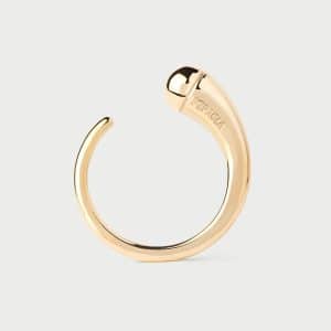 Anillo de Plata chapada Loop