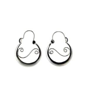 Pendientes Aros de Plata Grandes