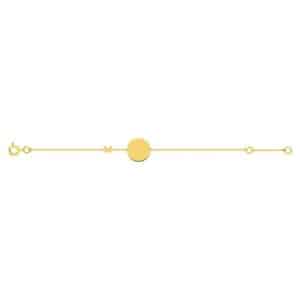 Pulsera Esclava de nombre en Oro de 18 kilates