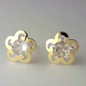 Pendientes Eles niña margarita