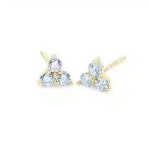 Pendientes Eles niña trébol