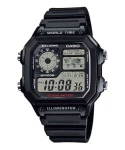 RELOJ CASIO DIGITAL HORA MUNDIAL