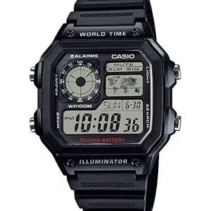 RELOJ CASIO DIGITAL HORA MUNDIAL