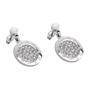 Pendientes de Chica en Acero Lotus Style