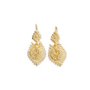 PENDIENTES GALLEGA CHAPADO