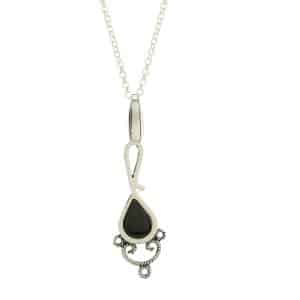 Colgante de Plata y Azabache Fink Orfebres