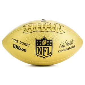 Balon Wilson NFL Oficial » The Duke » Gold Edition *