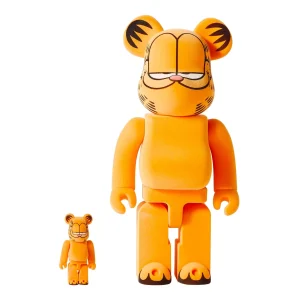 Bearbrick Garfield 400%+100% Set Flocky Edition – Medicom Toys