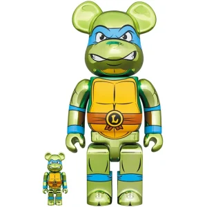 Bearbrick Leonardo Chrome TNT 400%+100% Set – Medicom Toys *