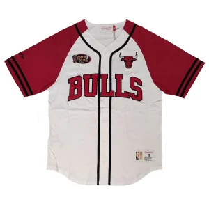 Beisbolera Mitchell and Ness Chicago Bulls "NBA Practice Day"