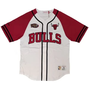 Beisbolera Mitchell and Ness Chicago Bulls «NBA Practice Day»