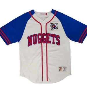 Beisbolera Mitchell and Ness Denver Nuggets «NBA Practice Day»
