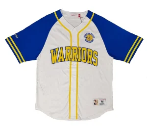 Beisbolera Mitchell and Ness Golden State Warriors "NBA Practice Day"