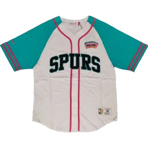 Beisbolera Mitchell and Ness San Antonio Spurs «NBA Practice Day»