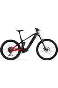 Bicicleta eléctrica Haibike Allmtn 4 i800Wh SRAM NX Eagle gris rojo