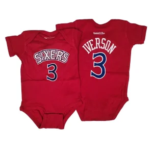 Body Bebe de Allen Iverson con los Sixers «Name and Number»