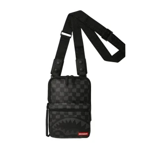 Bolso Sprayground Hangover Drip Check Sling *