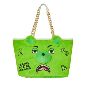 Bolso Sprayground Money Bear Tote Green *