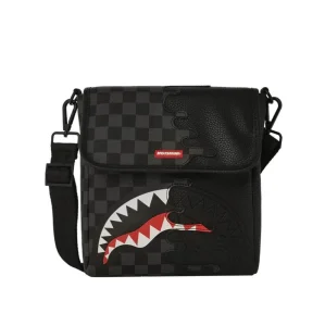 Bolso Sprayground Unfinished Shark Messenger Sling *