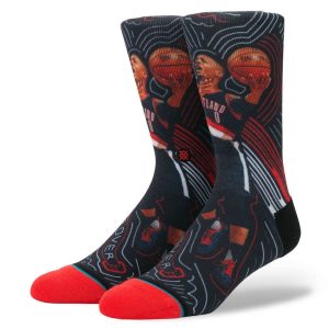 CALCETINES DAMIAN LILLARD STANCE SKETCHBOOK – BLAZERS