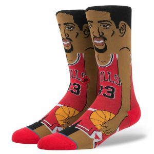 Calcetines Scottie Pippen Cartoon – Chicago Bulls Stance